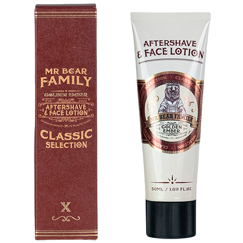 Mr Bear Family Aftershave & Face Lotion Golden Ember (75 ml)