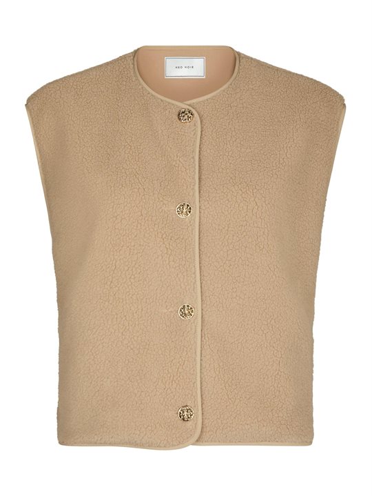 Neo Noir - Mariko Teddy Vest - Sand