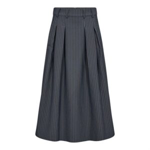 Co' Couture - Salvie Anya Pleat Skirt - Denim Blue