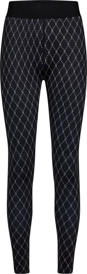 Hype The Detail - Printed Leggings - Sort med Lyserød