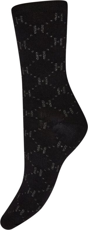 Hype The Detail - Logo Rib Sock - Black