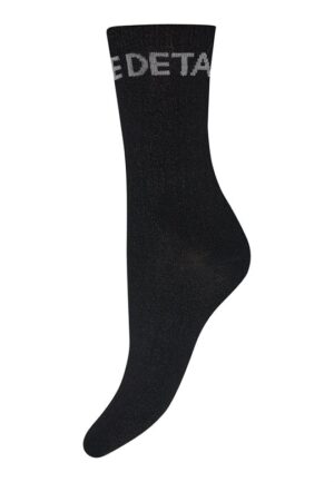 Hype The Detail - Socks w/Lurex - Black Silver