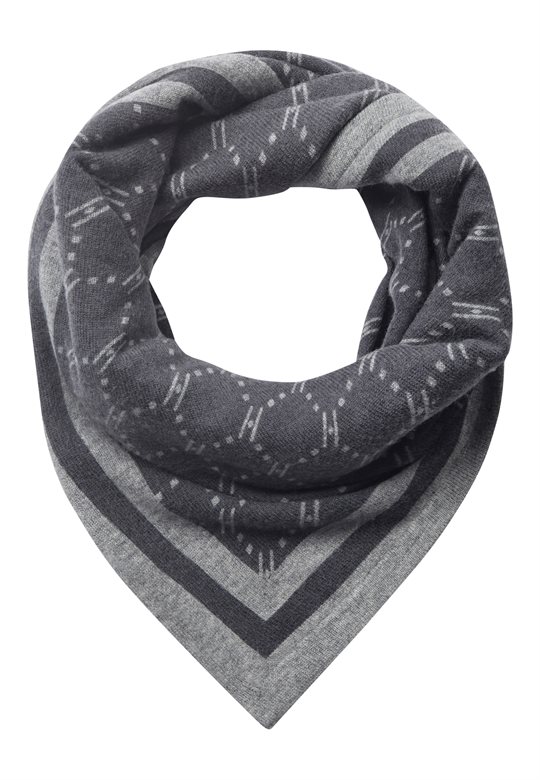 Hype The Detail - Triangle Scarf - Dark Grey