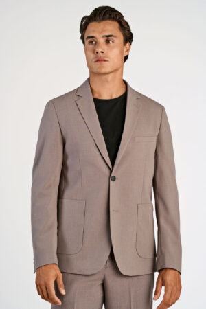 Lindbergh Blazer 30-300111-deep Sand Melange-medium