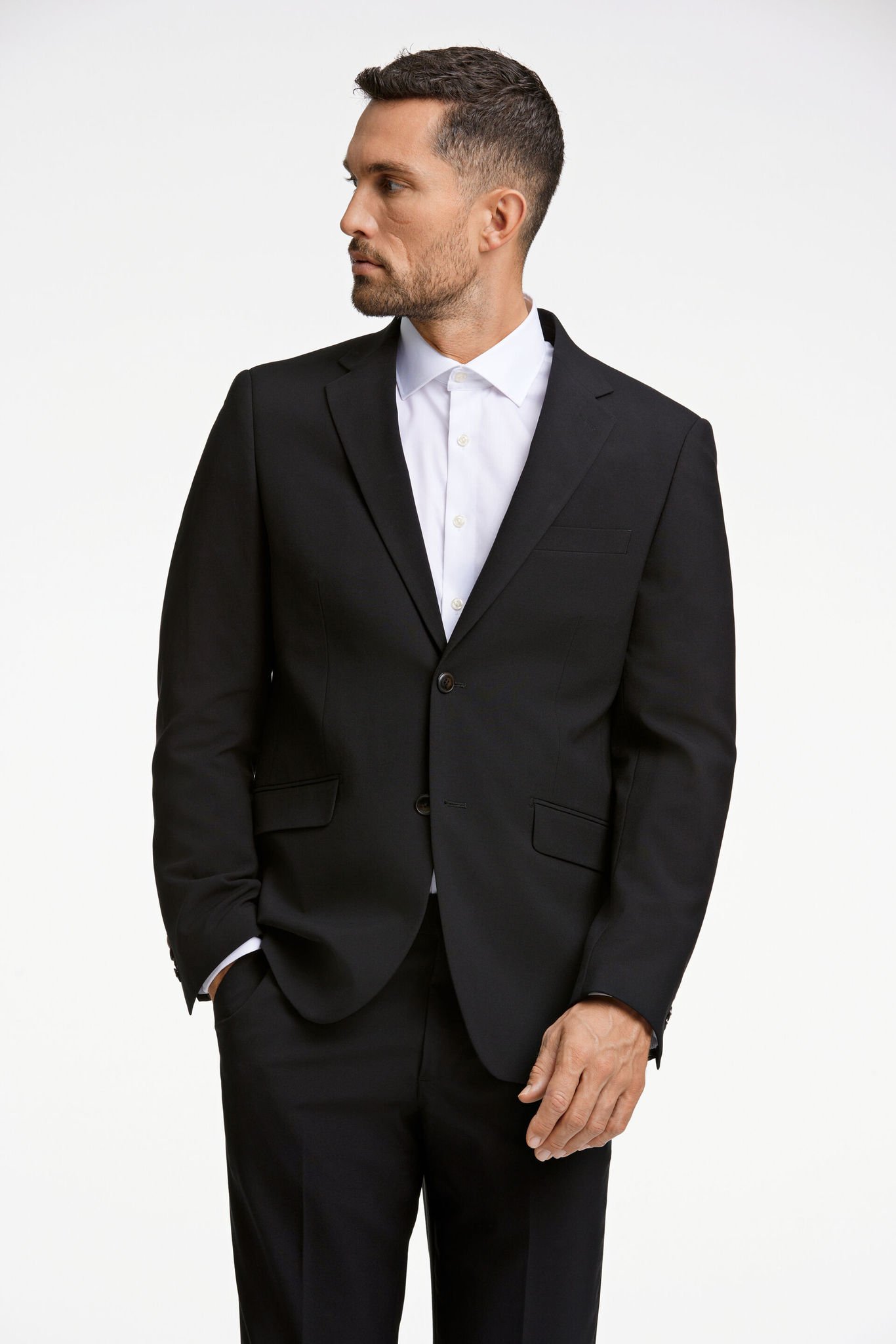 Lindbergh Superflex Blazer 30-346020-c-black-31 Kort