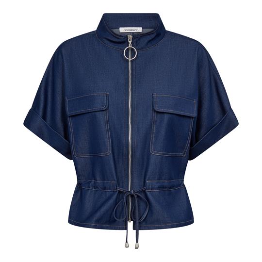 Co'Couture - Terry Vest - Navy