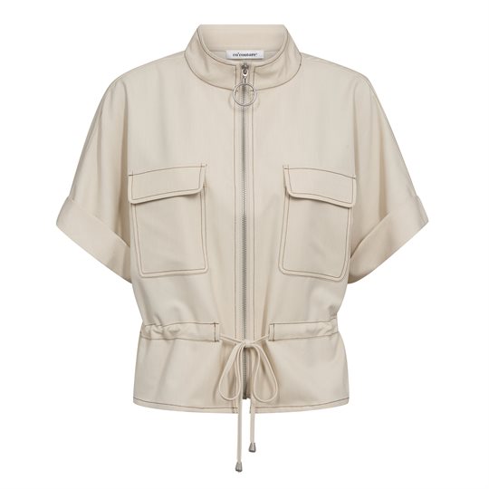 Co' Couture - Terry Vest - Bisquit