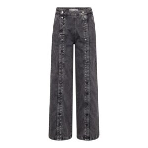Co' Couture - Willa Button Jeans - Black