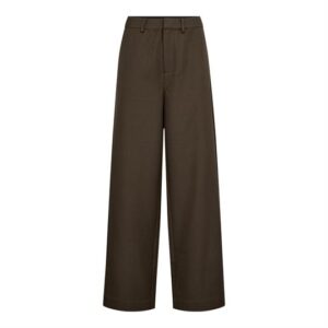 Co' Couture - Luna Wide Pant - Dark Brown