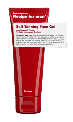 Recipe For Men Self Tanning Face Gel (75 ml)