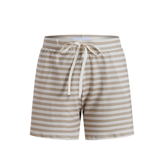 Liberté - Alma Shorts - Sand Ivory Stripe