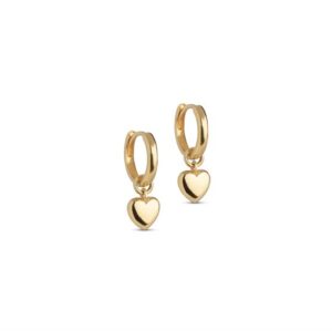Enamel - Hoops Amore - Guld