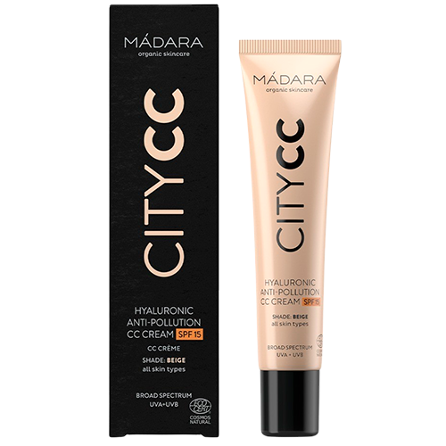 Madara Hyaluronic Anti-Pollution CC Cream SPF15 Beige (40 ml)