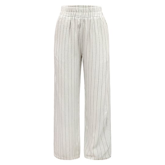 Liberté - Neo Pants - Nature Pinstripe