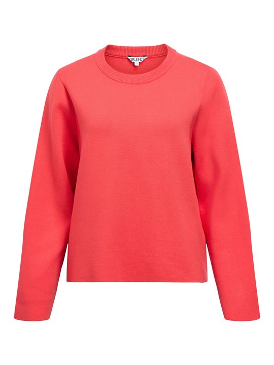 Object - Reynard O-Neck Pullover - Poinsettia