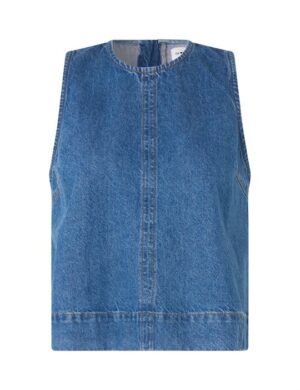 Global F - Rihne Blouse - Vintage Blue Wash