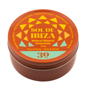 Sol De Ibiza Face & Body Plastic Free Tin SPF30 (100 g)