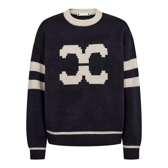 Co' Couture - Row CC Coco Logo Knit - Navy