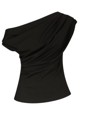 Neo Noir - Mabelle Drapy Top - Black