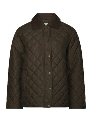 Neo Noir - Iva Quilt Jacket - Khaki