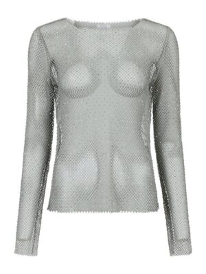 Neo Noir - Aimee Stone Blouse - SIlver