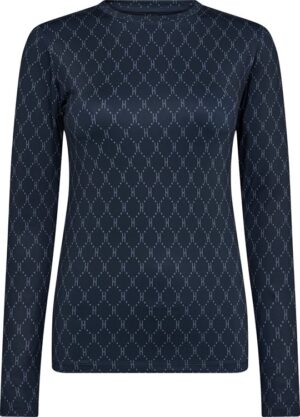 Hype The Detail - Printed Blouse - Navy