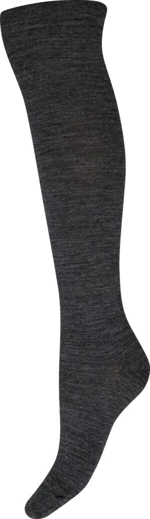 Decoy - Knee High Doubleface Strømpe - Grå