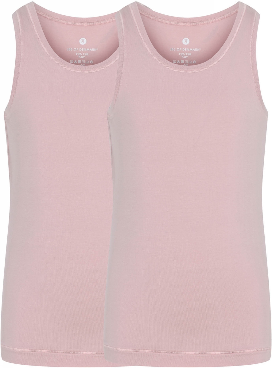 JBS of Denmark Kids - 2-pack Bambus Undertrøje - Rose - 3/4ÅR