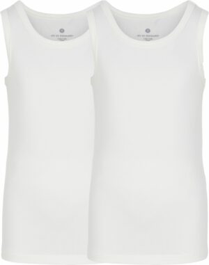 JBS of Denmark Kids - 2-pack Bambus Undertrøje - Hvid - 5/6ÅR