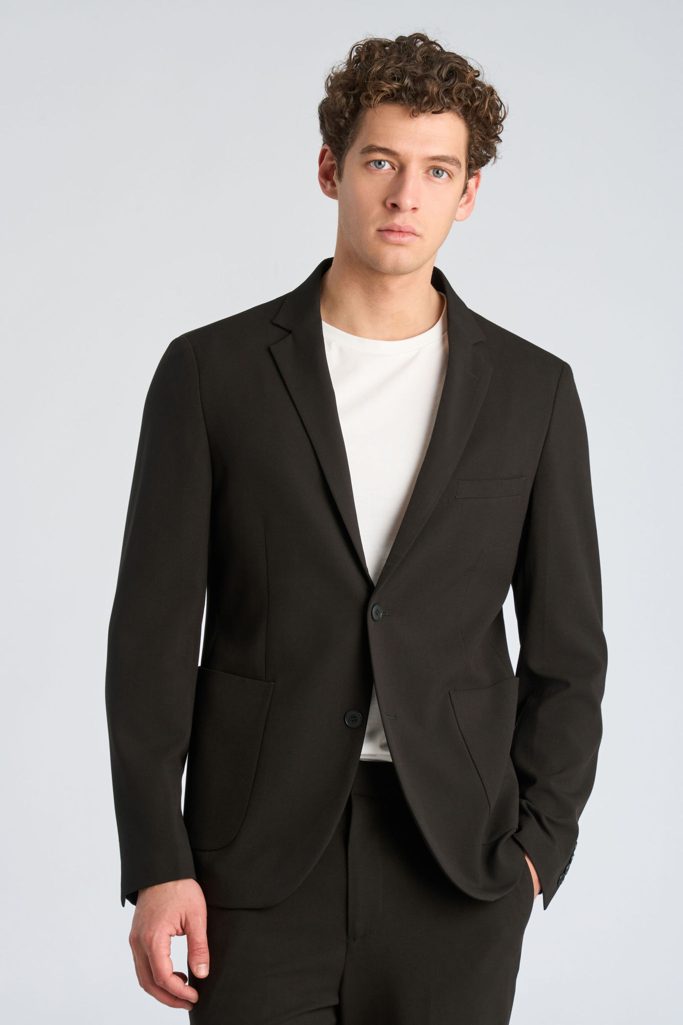 Lindbergh - Relaxed Fit Blazer - Black - M