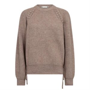 Co' Couture - Row CC Braid String Knit - Mink