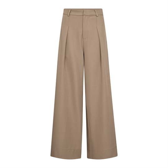 Co' Couture - Luna Pleat Pant - Taupe