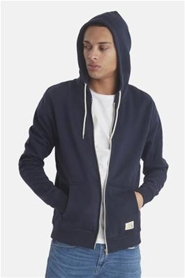 Blend - Sweat Cardigan i polyester - Navy - S