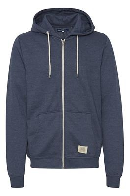 Blend - Sweat Cardigan i bomuld - Blue
