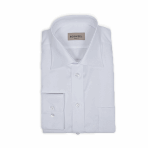 Bosweel - Kort Ærmet Skjorte Classic Fit - Hvid - 48/3XL