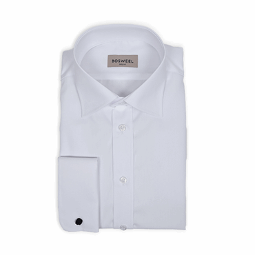 Bosweel - Skjorte M/ Dobbelt Manchett Classic Fit - Hvid