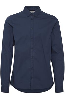 Blend - Poplin Skjorte - Blue