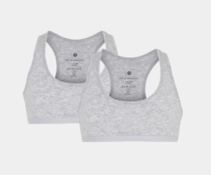 JBS of Denmark Kids - 2-pack Bambus Top - Grå - 9/10ÅR