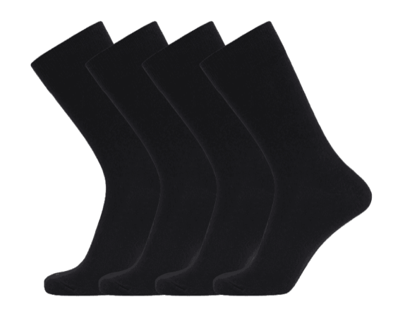 JBS Outlet - 4-pack Strømper - Sort