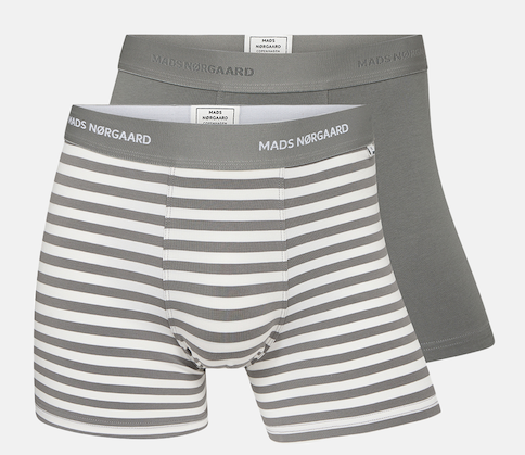 Mads Nørgaard X JBS - Undertøj 2-pack Tights - Grå - XL