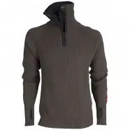 Ulvang Rav Sweater W/zip - Tea Green/Charcoal Melange - Str. XXXL - Trøje