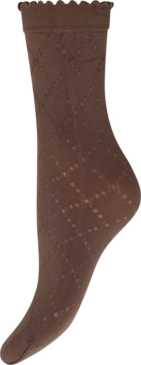 Hype The Detail - Sock H-Logo 60 D - Light Brown