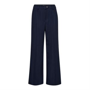 Co' Couture - Gabie Pin Wide Pant - Navy