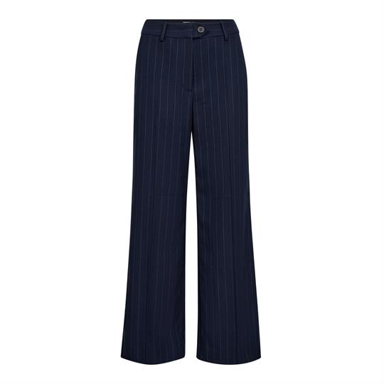 Co' Couture - Gabie Pin Wide Pant - Navy