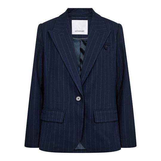 Co' Couture - Gabie Pin Fitted Blazer - Navy