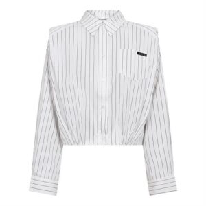 Co' Couture - Riven Shoulder Shirt - White